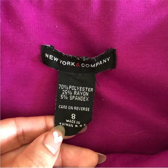 New York & Co Fitted Minidress - Picture 6 of 7